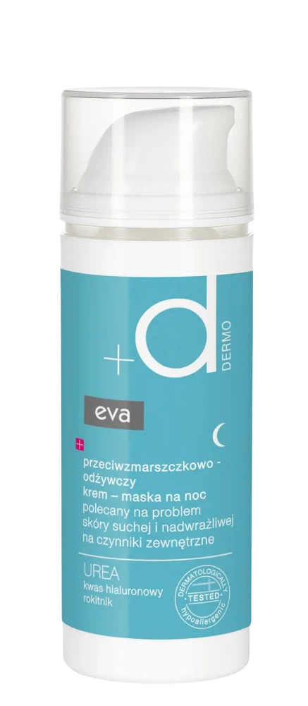 EVA DERMO Przeciwzmarszczkowo-odżywczy krem-maska na noc